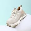Shachi Sport Breathable Mesh Splicing Comfortable and Versatile Thick-Soled Women's Casual Shoes, College Style Dad Shoes
