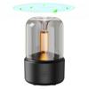 Candlelight Style Aroma Diffuser 120mL Mist Humidifier Warm White Night Light Quiet Essential Oil