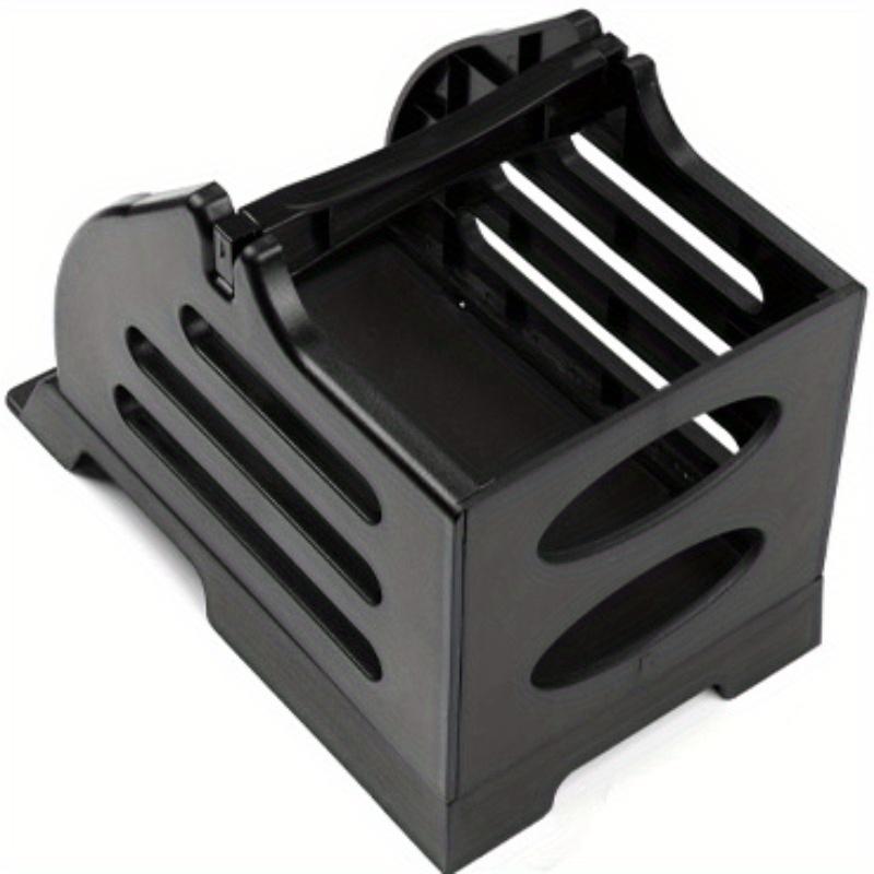 

Етикетка 2-в-1 Штрих-код Підвісний ярлик Термопапір Кронштейн принтера Електронна поверхня Один ящик Експрес-доставка Один ящик для зберігання чорний