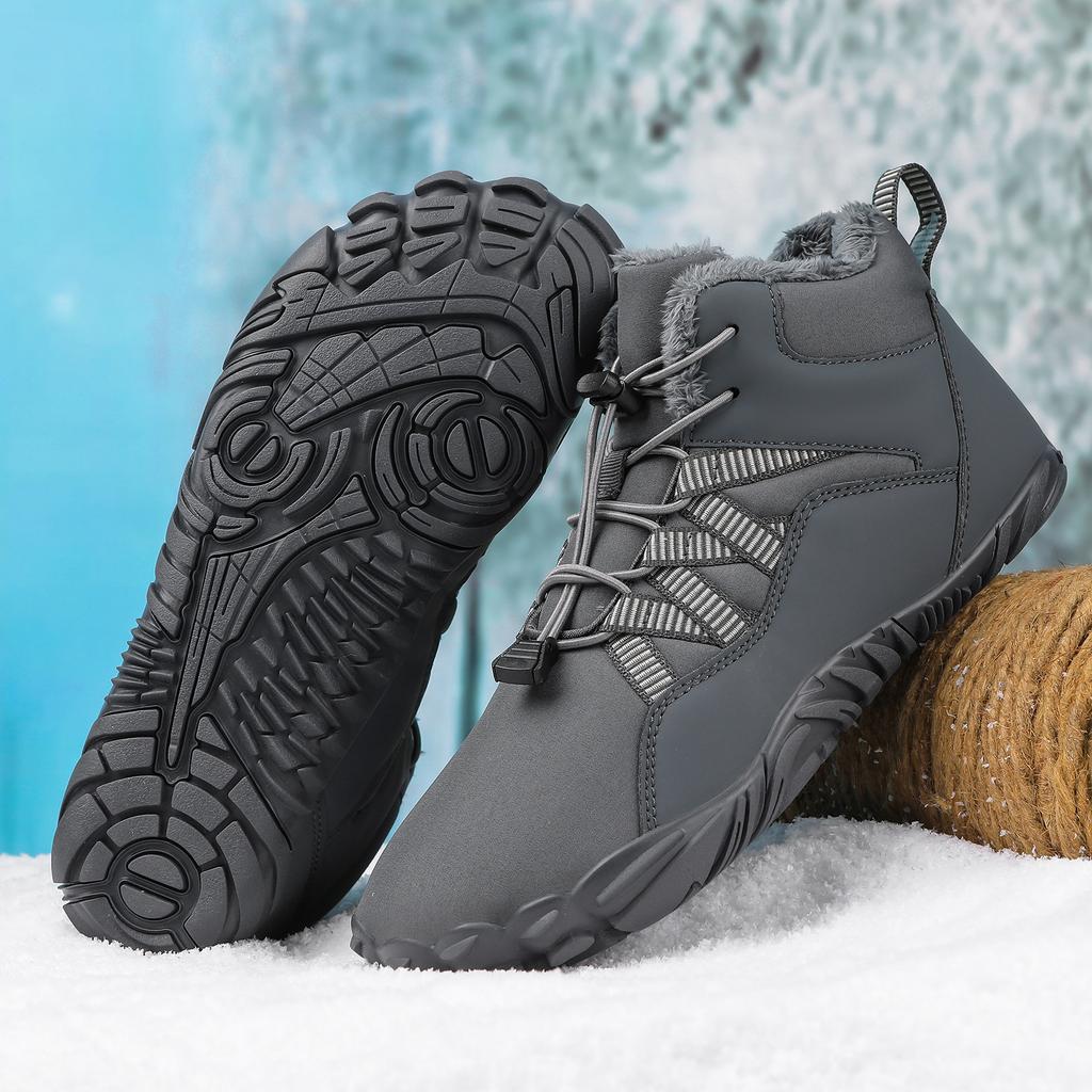 Winter neue Outdoor Samt Paar Baumwollschuhe warm Herren- und Damen Schneestiefel lässig Hilfe Outdoor Wanderschuhe