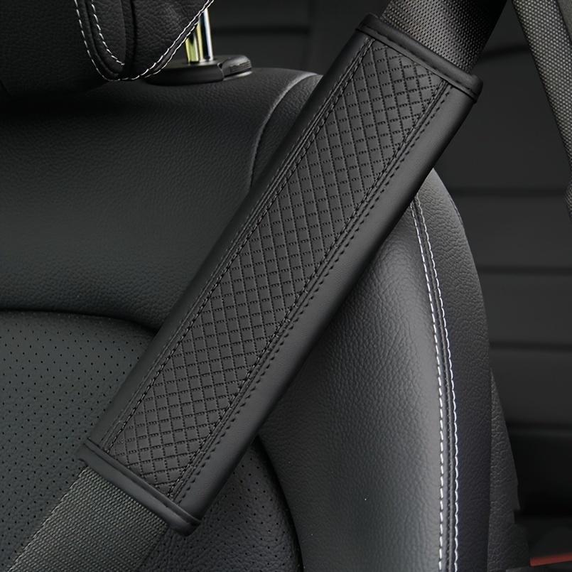 1PC Car Seat Belt Shoulder Protector Leather Universal Seat Belt Shoulder Pad Seat Belt Cover Car Seat Belt Protection Cover