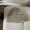 Women'S Dog Embroidered Knitted Beanie Thickened Winter Warm Hat Cold-Proof Fuzzy Lined Beanie For Women New