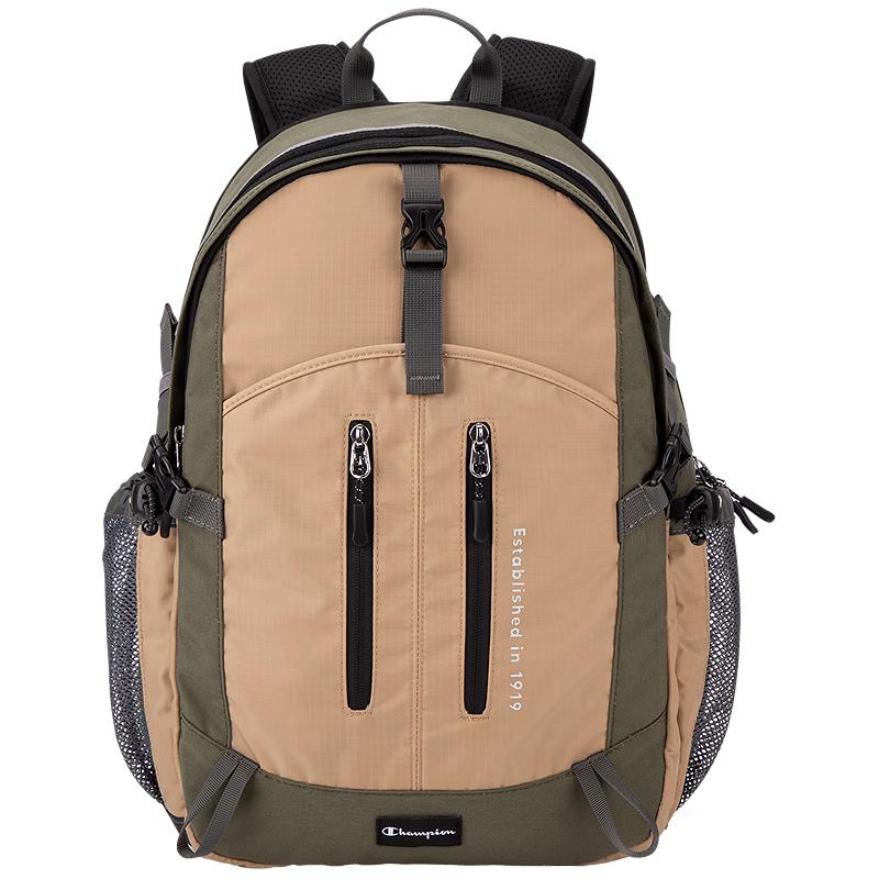 Champion Water-Resistant Large Capacity Unisex School Backpack One Size оливковое зеленый