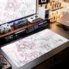 Süßes Cartoon-Mädchen Großes Mauspadd Engel-Mädchen Kreative Schreibtischmatte Computer XXL Büro Schreibtischdekoration Mauspadd PC Erweiterte Pads