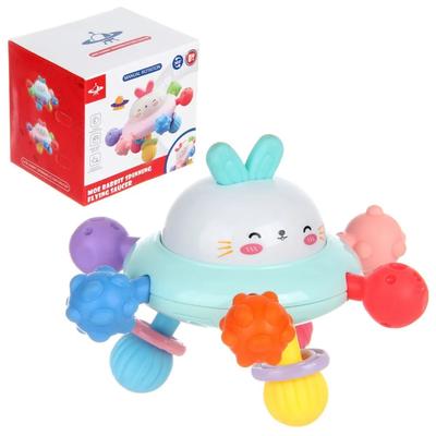 Educational Toy Spinning Bunny Ufo - Teether For Children