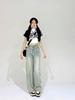 Y2k Baggy Jeans Women High Waist Blue Denim Pants Streetwear 2000s Long Trousers 90s Vintage Oversize Korean Fashion