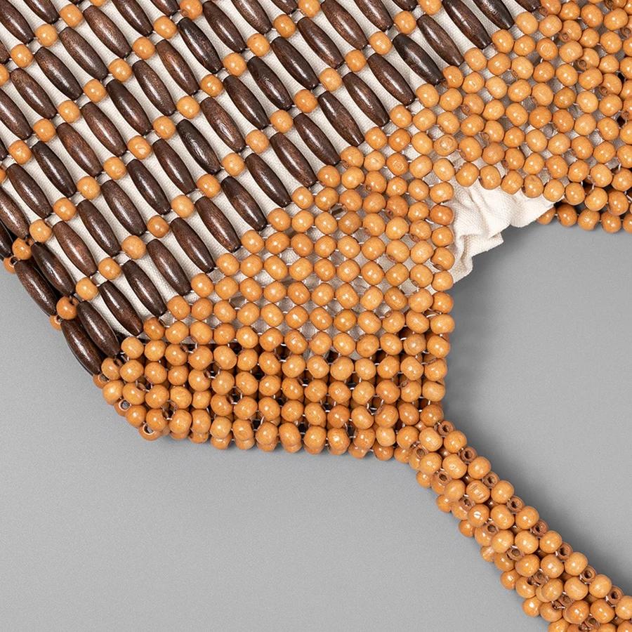 Fashion Hand-knitted Hollw Out Clutch Bead Woven Purse and Handbags Vintage Patchwork Shoulder Bag Female Summer Beach Totes Sac