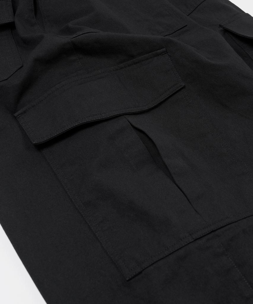 FRIZMWORKS Twill Cargo Balloon Pants _ Black