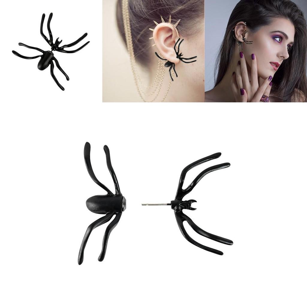 Alternative Alloy Ear Accessories With Spider Elements For Womens Casual Wear