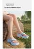 Women's 7CM Thick-Soled Flip-Flops, Arch Support, Non-Slip, Beach-Ready Fashion Sandals