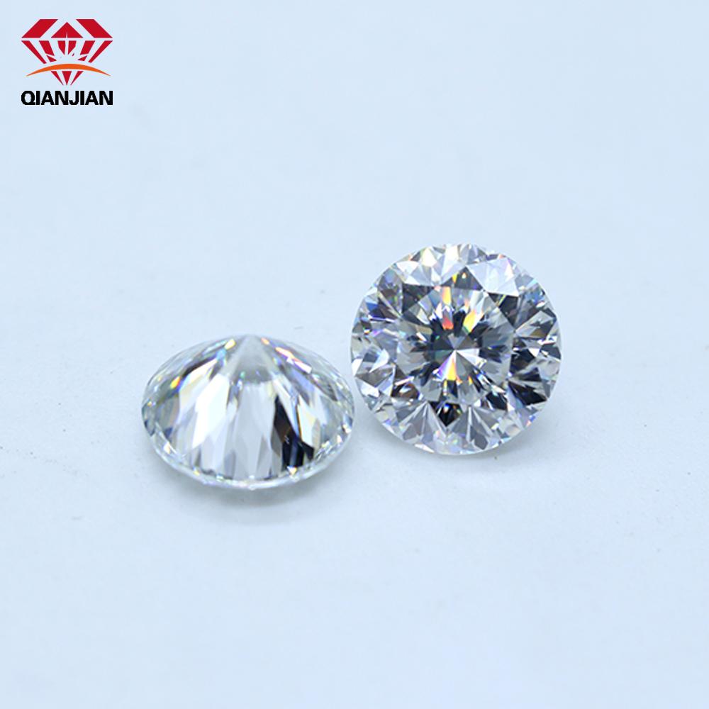 Fabrik Weiß D Farbe VVS1 Runder Brillantschliff Diamant Melee Größe Loser Moissanit