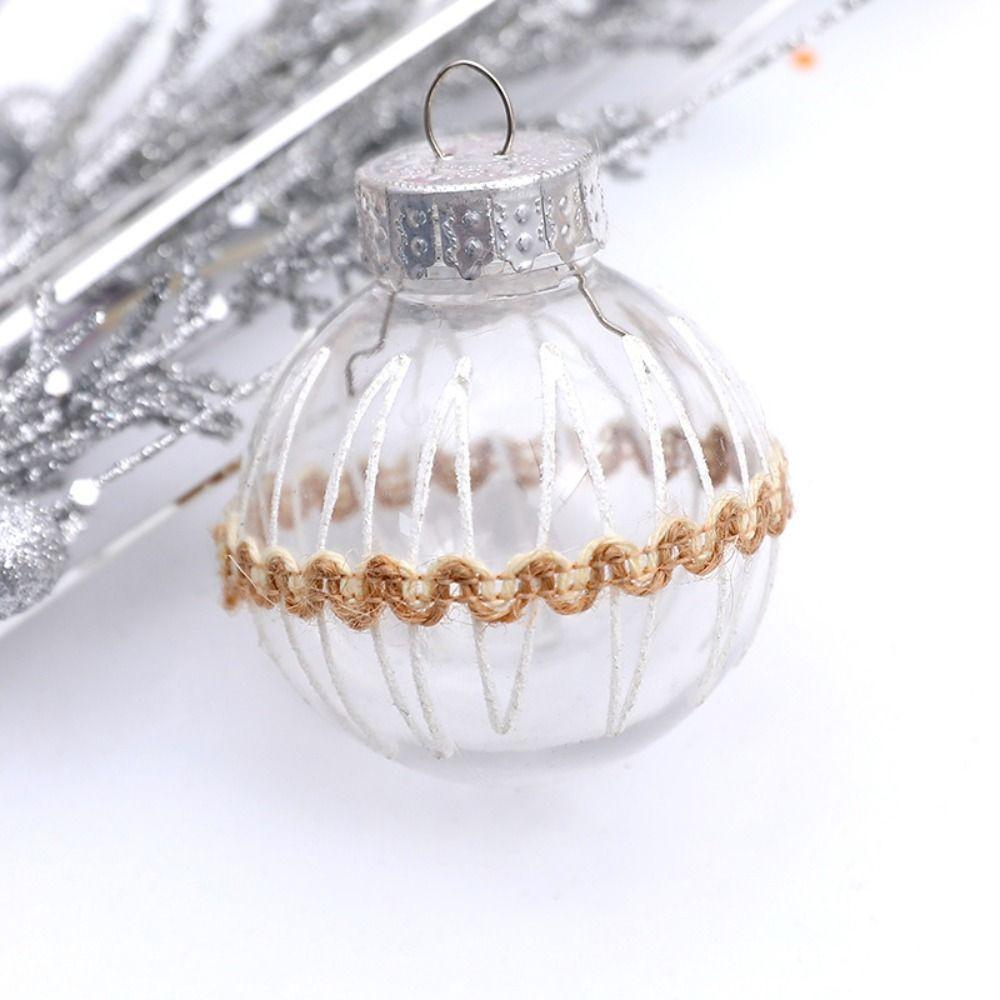 16pcs Plastic Christmas Ball Shatterproof Xmas Tree Hanging Ornament Christmas Spheres Pendant  Xmas
