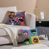 Music Prints G-Gorillaz Pillow Case Ultra Soft Skin Friendly Fabric Cloud Like Comfort & Concealed Zipper