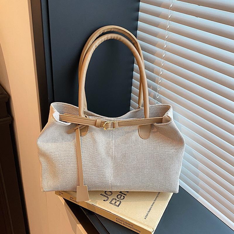 Fashion underarm big bag women's new trendy retro handbag large capacity commuter shoulder cloth bag