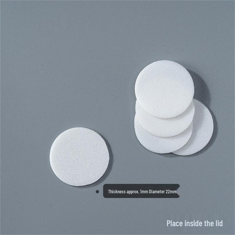 Scatola Dispenser Gel Mini Nail Art - Flaconi Vuoti da 2g per Pittura, Grigio Chiaro/Bianco