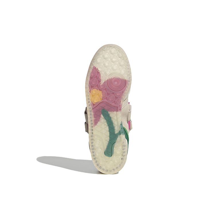 FiSN x adidas Forum 84 Low Clear Brown Unisex Sneakers Wonder-White GY2417