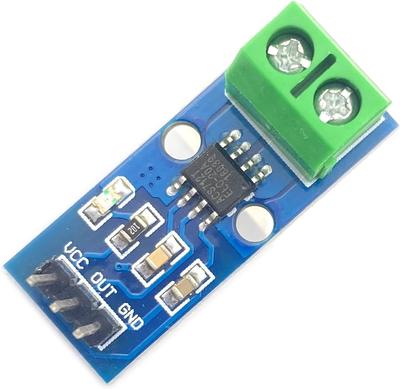 ACS712ELC 30A Current Sensor Module | High Measurement Capacity | Arduino Compatible | Ideal for Electronics and Robotics