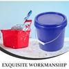 ARTIBETTER Plastic Paint Bucket with Handle and Lid Round Storage Container for Paint Multi-Purpose Use Portable Design for Outdoor Activities