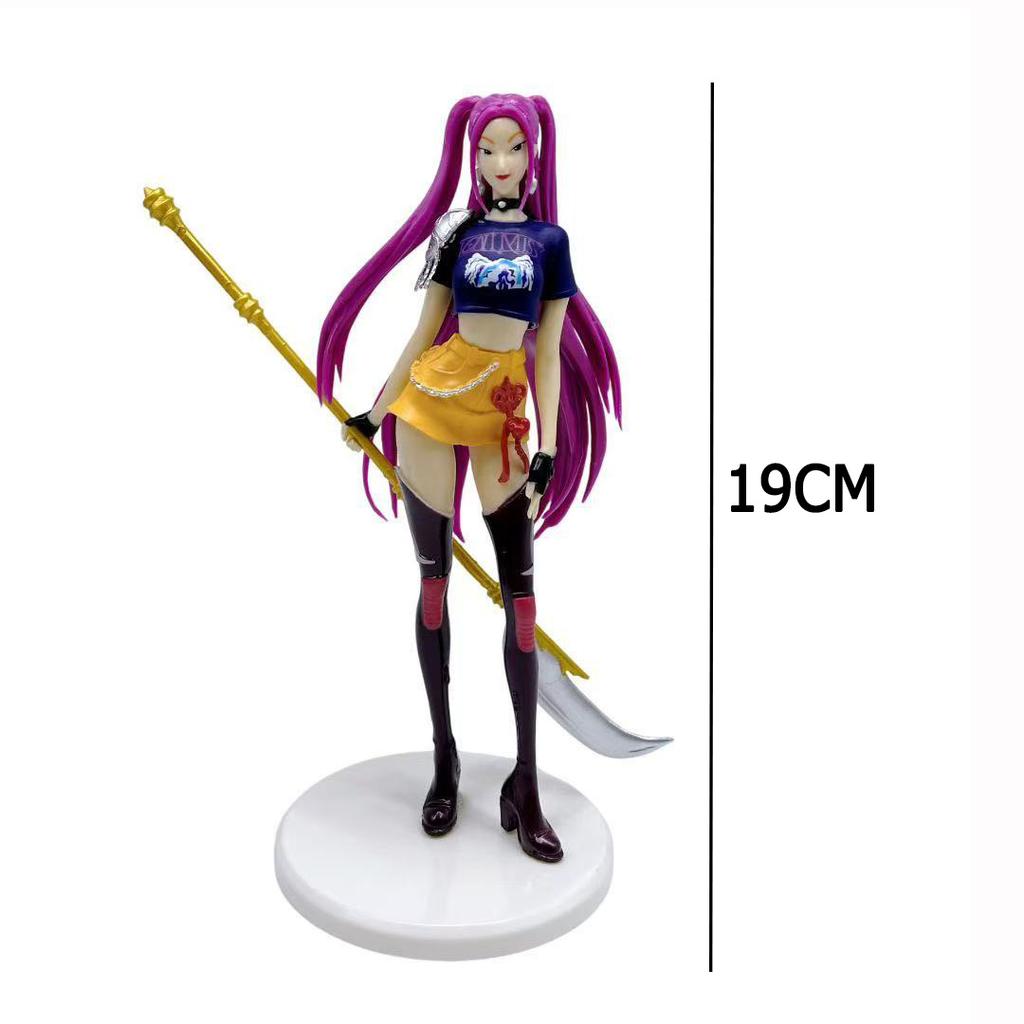 NEW KPop Demon Hunter Statue Toy Doll Rumi Zoey Action Figure PVC Model Desktop Ornament Toy Fans Birthday Gifts