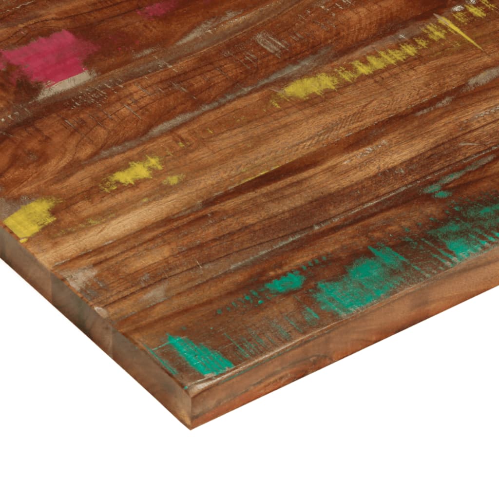 Vidaxl Blat Stołu, 110X50X2,5 Cm, Prostokątny, Lite Drewno Z Odzysku