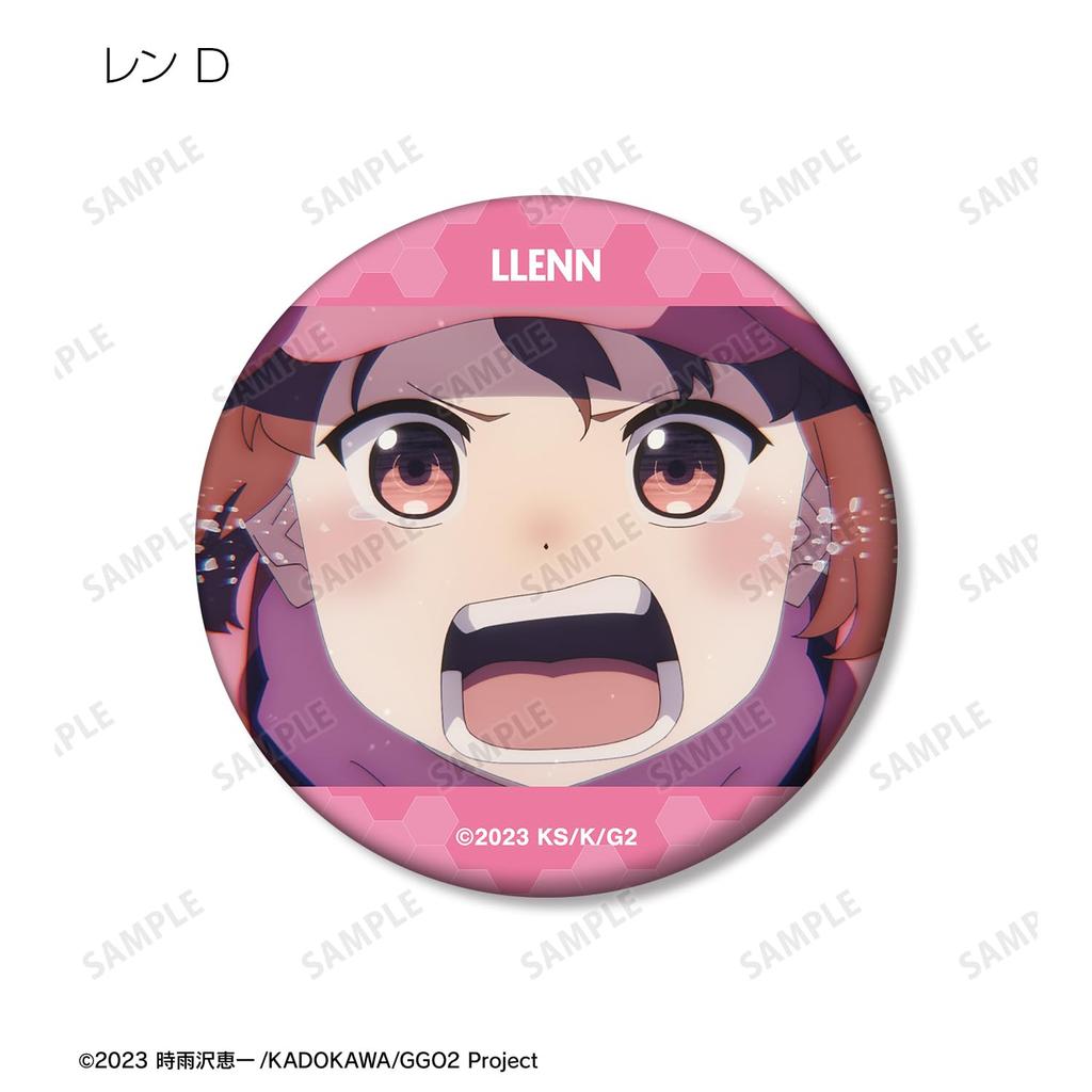 Sword Art Online Gun Gale Online II Trading Scene Matte Badge Box of 10 Alternative