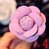 Car-styling Camellia High Flower Female Air Outlet Perfume Clip Auto Accessory Decoration