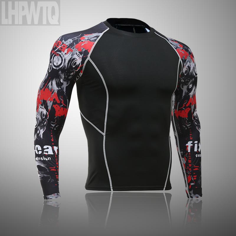 Ski Thermal Underwear For Men Male Thermo Clothes Compression Set Thermal Tights Winter Leggings Basketball Suit Quick Dry