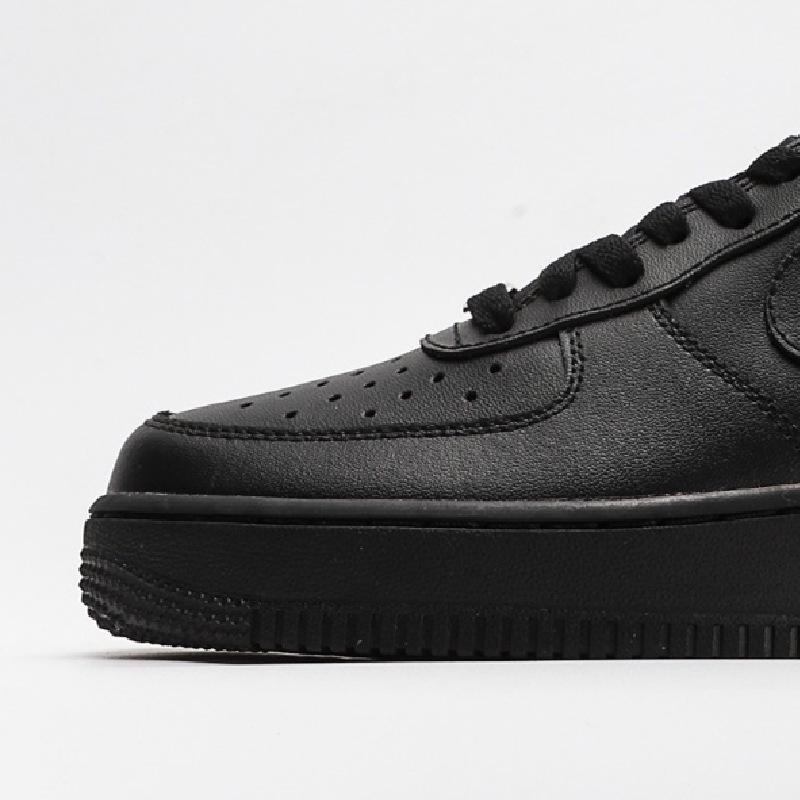 Prémiové AF1 Air Force 1 Nízké Tenisky Čistě Bílé & Pšeničné