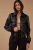 Handmade Stylish Biker Jacket Women's Leather Jacket Black Bomber Pure Lambskin