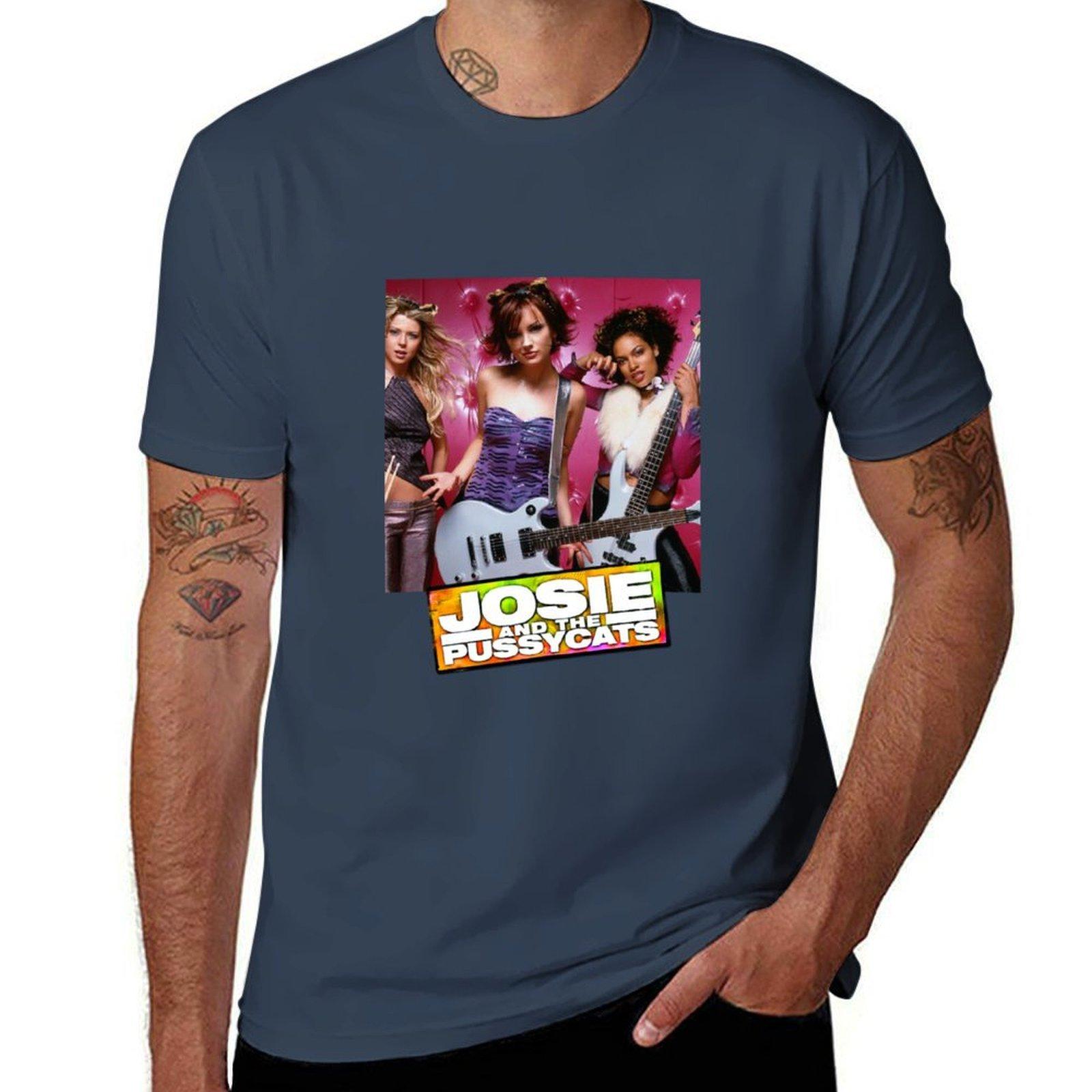Josie And The Pussycats TShirt All Match Basic Short Sleeve Top S