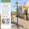 2025 Smart Selfie Stick: 360° Auto-Rotate Face Tracking Gimbal for Mobile Live Streaming
