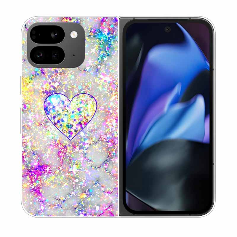 

For Google Pixel 9 Pro Fold Case Lovely Cute Hard PC Phone Cover for Google Pixel9 Pro Fold Protective Shells Clear Bumpers Capa Pixel 9 Pro Fold