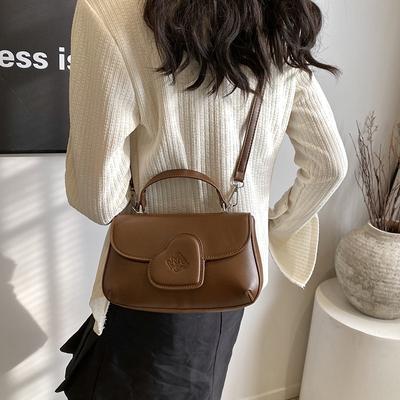Damen Temperament einfache kleine Tasche Damen 2025 Frühling neue vielseitige Schulter Umhängetasche kleine quadratische Tasche