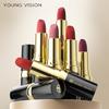 YOUNG VISION Velvet Matte Black Tube Lipstick - 5pcs Long-Lasting Smooth & Moisturizing Lip Makeup Set