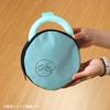 PCM Cooling Neck Ring with Cooling Pouch Set Size Neck Green Outdoor Cooling with Dedicated Case (Large / Ring / Pouch Blue) 28°C