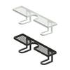 Sink Storage Rack Thickened ABS Waterproof Faucet Storage Organizer Vertical No Drilling Sink Space Saver Rack for Bathroom