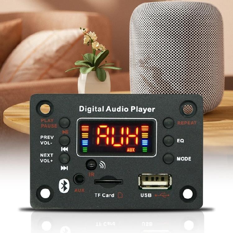 Amplifier Decoder Board Color Screen MP3 Player Stereos Receiver Wireless Module