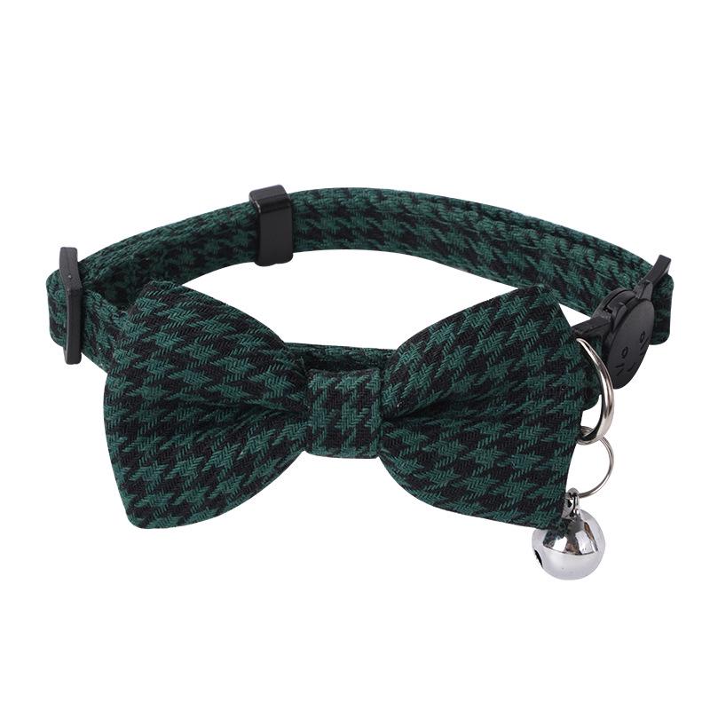 Pet Safety Bowknot Collar with Bell and Anti-Choke Buckle for Cats and Puppies