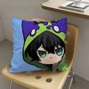 1pc Cartoon Figure Miya Chinen Pillow Case Fashion Square Pillowcase Bedroom Sofa Room Ins Decoration Leisure