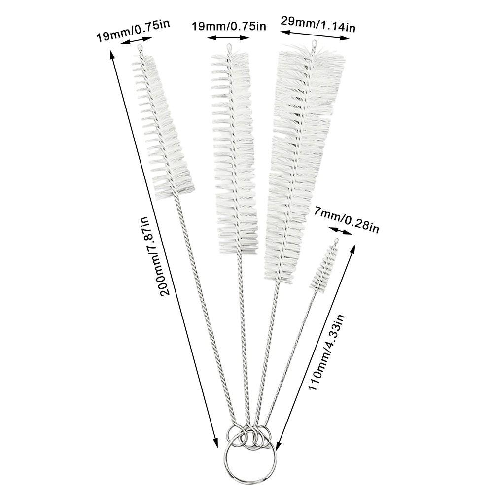 Bendable Handle Multipurpose Cleaning Brush Long Deep Design Flexible Bottle Brush Teapot Cleaning