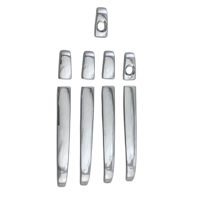 Car Decoration Chrome Silver Door Handle Cover For Toyota Camry 2012 2013 2014 2015 2016 2017 Cars Accessories Exterior Styling