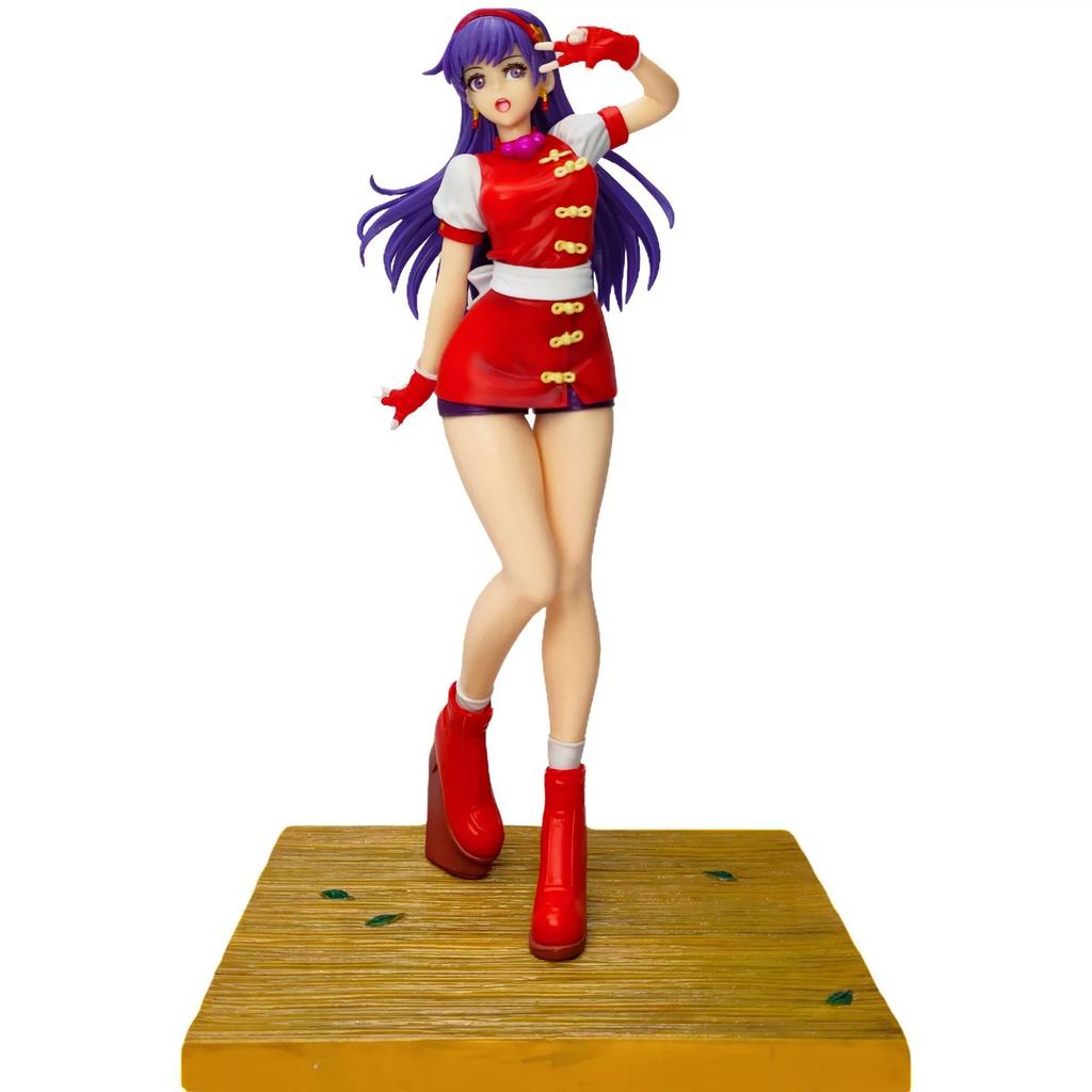 Action Figures The King Fighters Gk Statue Kyo Kusanagi Iori Yagami Arcade Asamiya Game Model Toy Xmas SNK PVC of 98 peripheral Poseable Articulated
