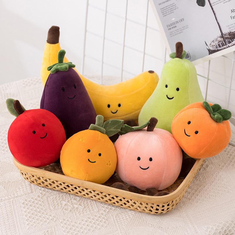 Fruit Party Plush Toy Doll - Cute Festival Gift from UK Internet Celebrity