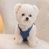 Denims Pet Dress With Harnesses Cats Strap Dress Fashion Pet Denims Dress for Fashion Forward Small Pet