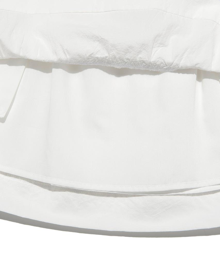 LEE Women'S Frill Mini Skirt White