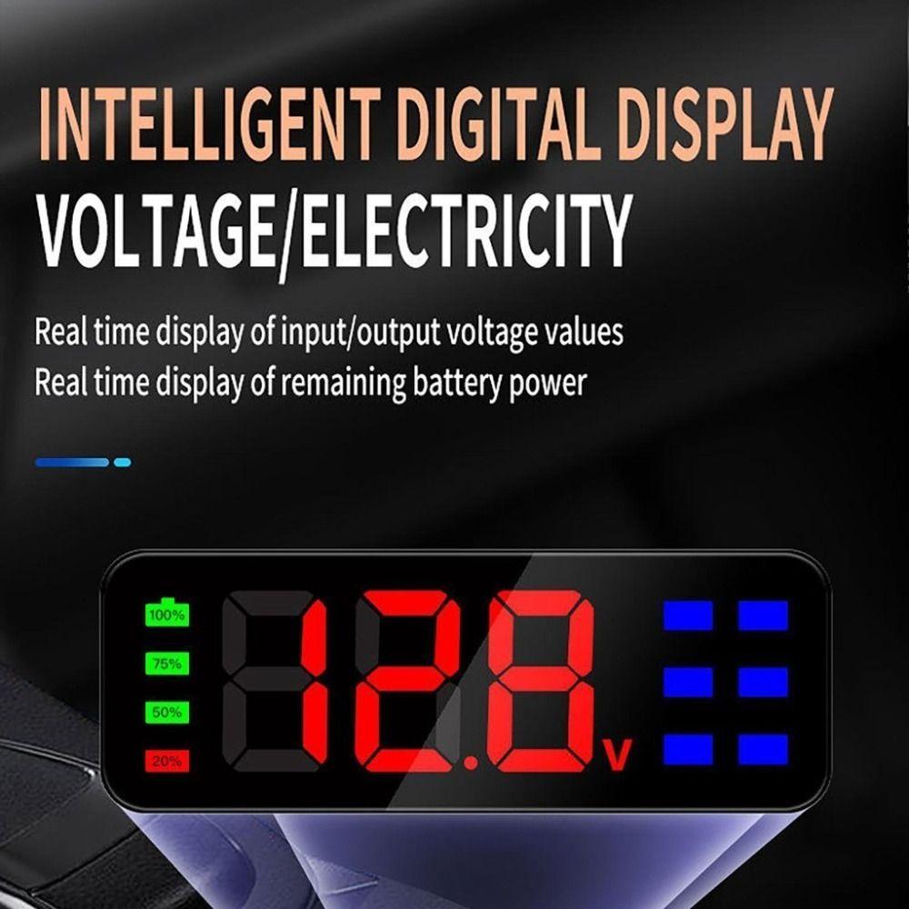 Universal Car Inverter 200W High Power Automotive Charger Inverter Portable Power Adapter