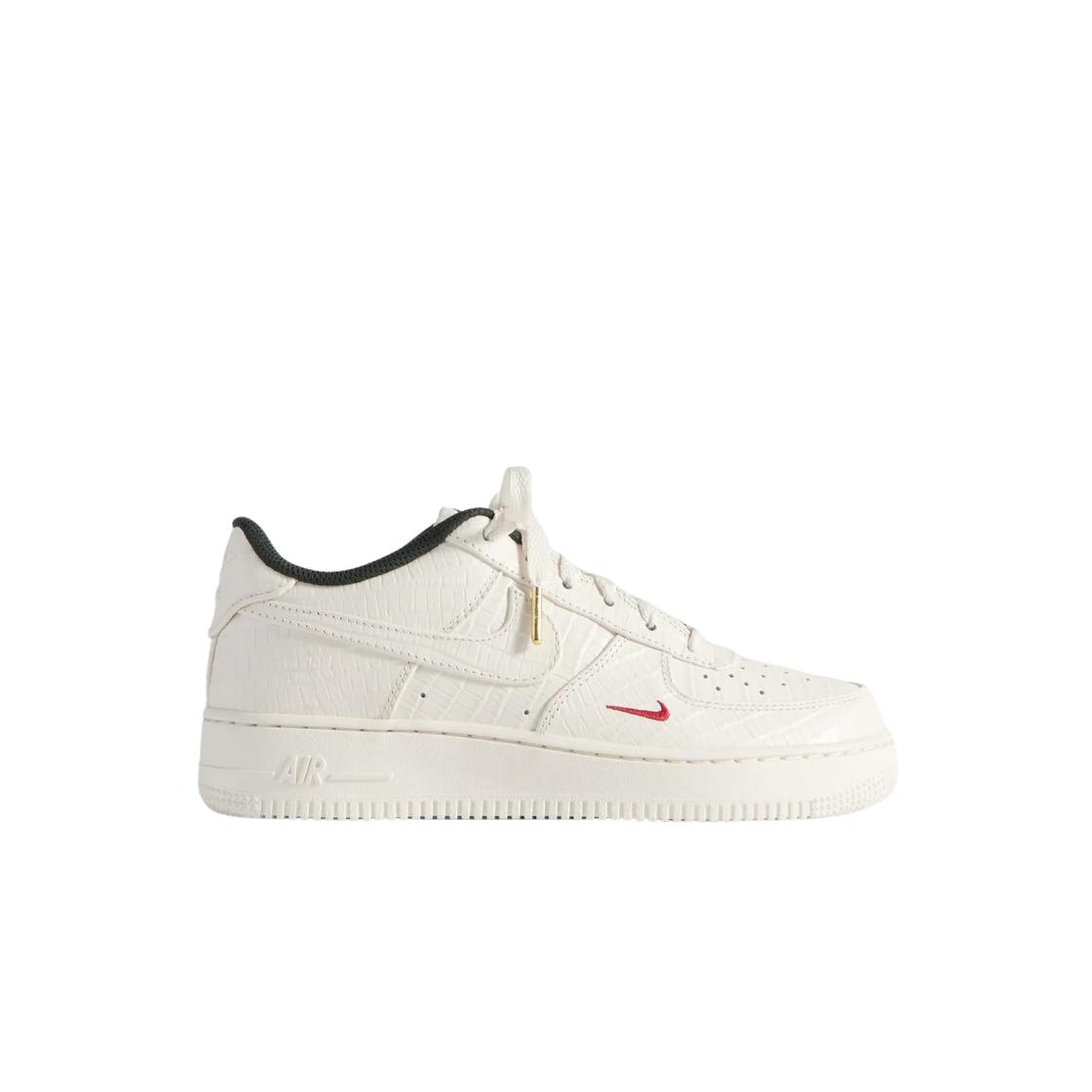 Kith x Nike Air Force 1 Low GS Phantom Детские кроссовки Черный Черный-Еловый Красный IM6037-001 40