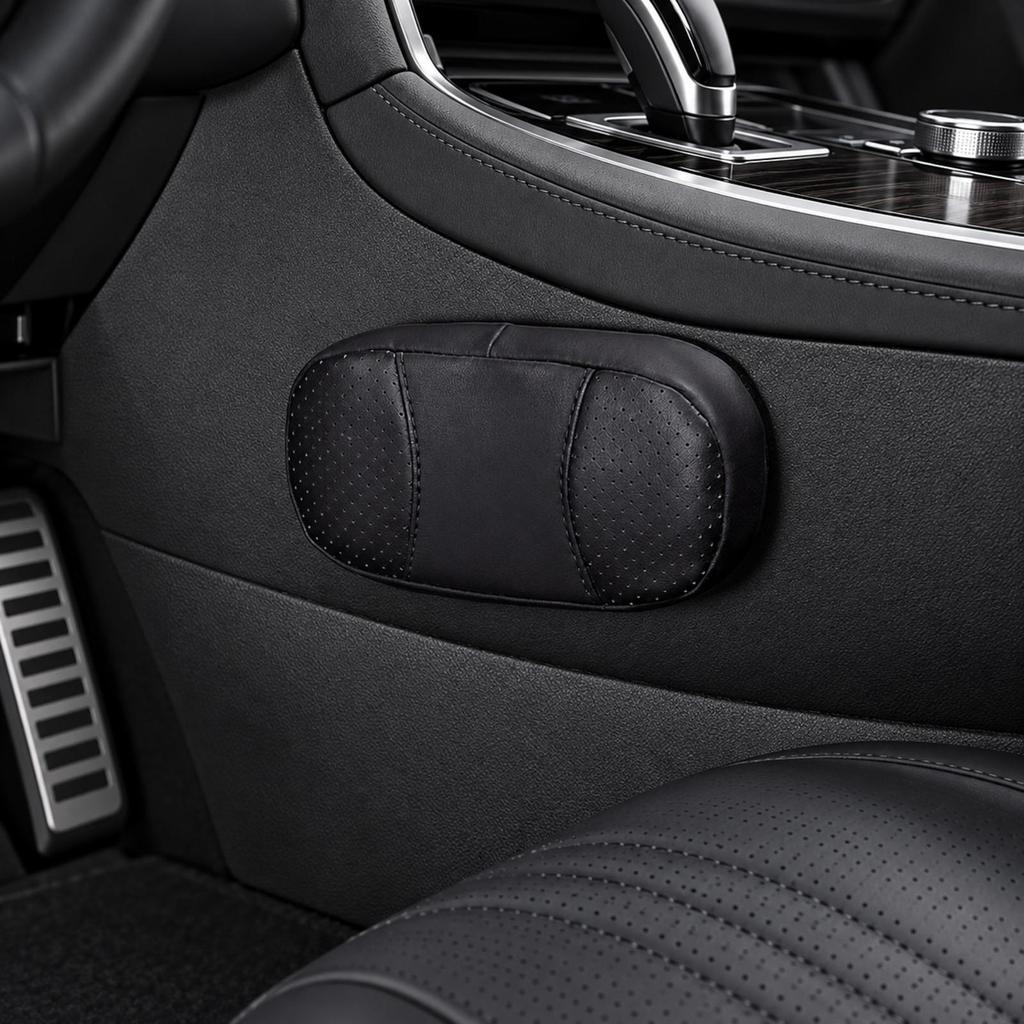 Car Leg Support Cushion Comfortable Knee with Attachment Supportive PU Pad