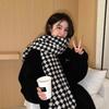 Soft Fuzzy Oversized Scarf Women Winter Warm Thick Acrylic Blend Solid Color Plush Neck Wrap