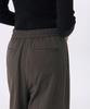 MUSINSA STANDARD WOMAN Women'S Heavyweight Fleece-Lined Two-Puck Wide Elastic Slacks [Van Dyke Brown]